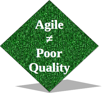 Agile is not poor qualiity